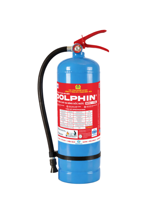Bình chữa cháy gốc nước Dolphin DPA-T9L (vỏ thép)