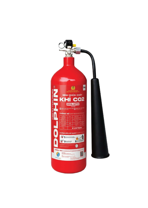 Bình chữa cháy CO2 Dolphin DPA-MT3
